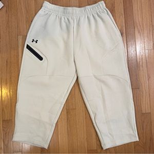 Under Armour Men's UA Unstoppable Fleece Baggy Crop size LARGE BRAND NEW